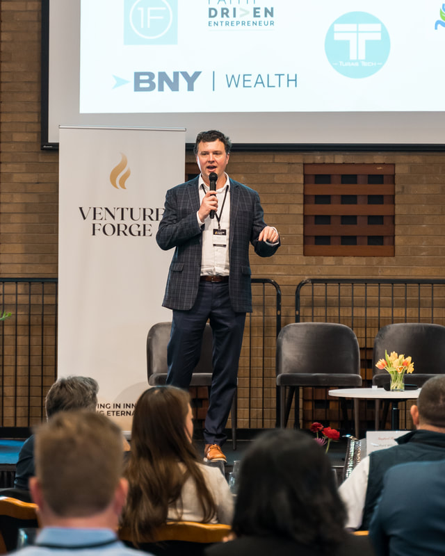 Attendee at the Venture-Forge Summit