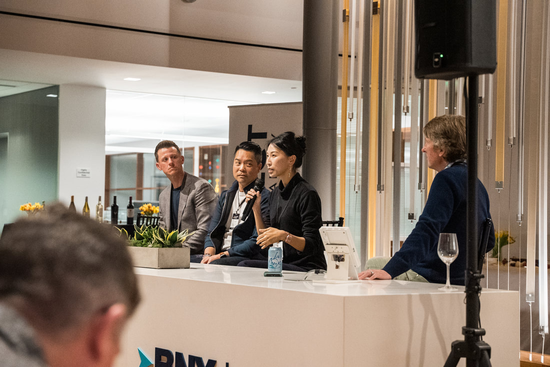 Founders and investors in conversation