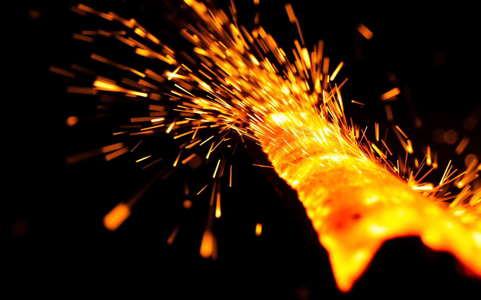 Forge sparks